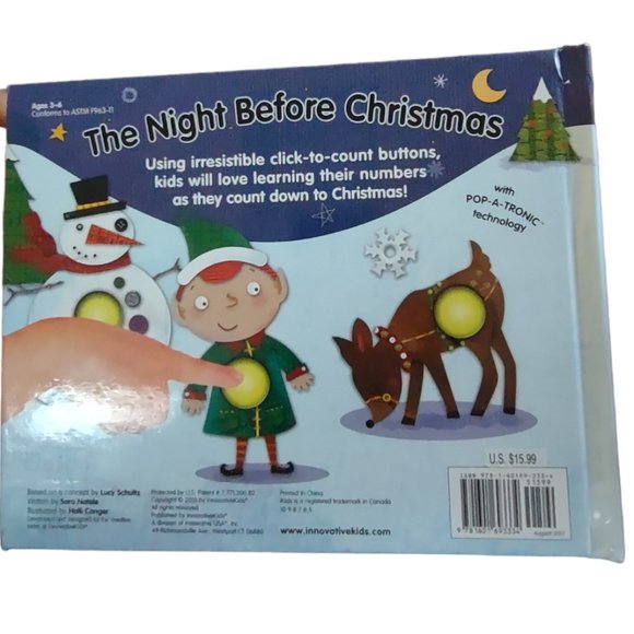 Poke A Dot The Night Before Christmas Book - Picture 2 of 3